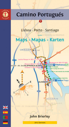Camino Portugu&eacute;s Maps - Mapas - Karten