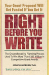 Right Before You Write