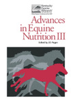 Advances in Equine Nutrition III