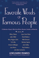 Favorite Words of Famous People