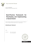 Best-Practice Framework for Developing and Implementing e-Government