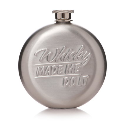 Tiny Book of Whisky Hip Flask Gift Set