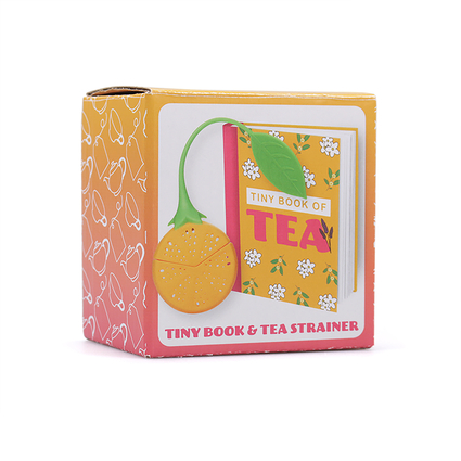Mini Tea Book & Tea Strainer Gift Set