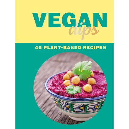 Tiny Book of Vegan Dips Book & Dipping Bowl Gift Set
