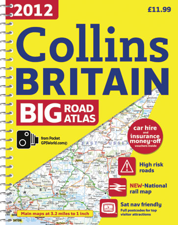 2012 Collins Britain Big Road Atlas