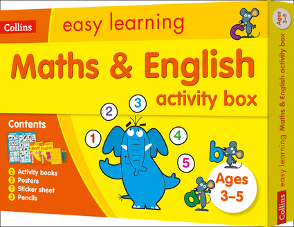 Maths and English Activity Box Ages 3-5