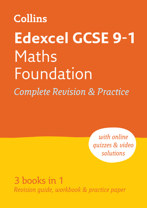 Collins Gcse Revision And Practice New 15 Curriculum Edition Edexcel Gcse Maths Foundation Tier All In One Revision And Practice Independent Publishers Group
