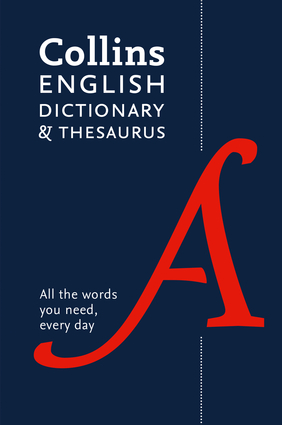 Collins English Dictionary and Thesaurus Paperback Edition