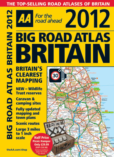 2012 Big Road Atlas Britain