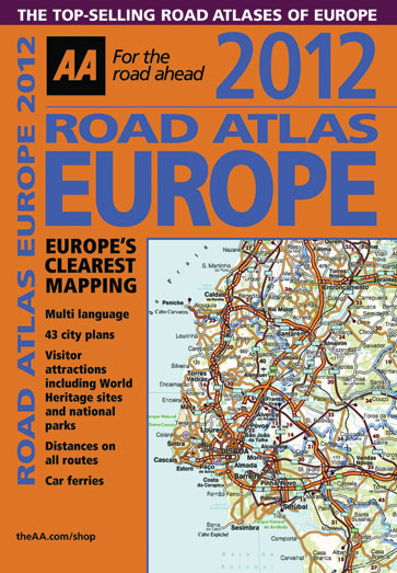 2012 Road Atlas Europe | Independent Publishers Group