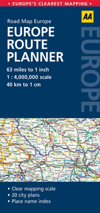 Road Map Europe Route Planner