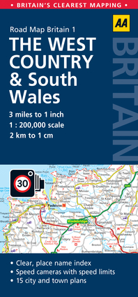 West Country & Wales Road Map