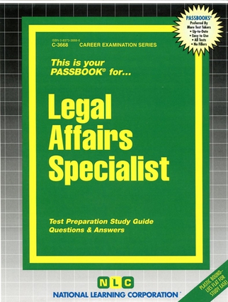 Legal Affairs Specialist