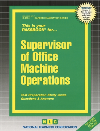 Supervisor of Office Machine Operations