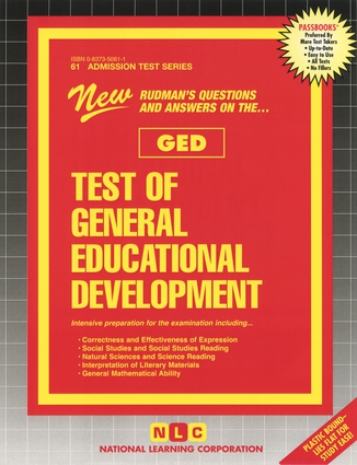 TEST OF GENERAL EDUCATIONAL DEVELOPMENT (GED)