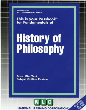 HISTORY OF PHILOSOPHY