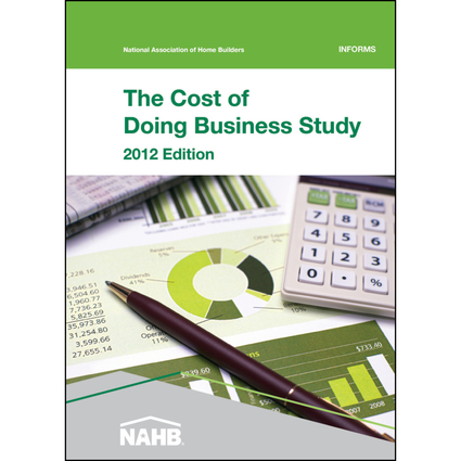 Cost of Doing Business Study, 2012 Edition