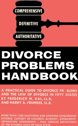 Divorce Problems Handbook