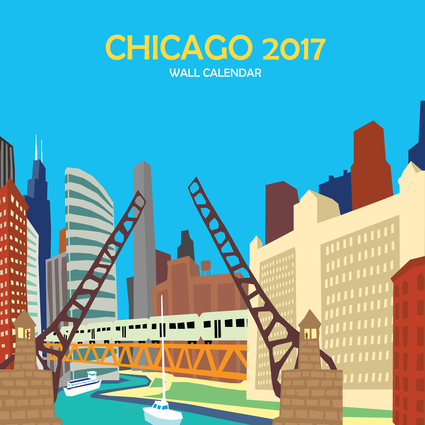 Chicago Wall Calendar Independent Publishers Group