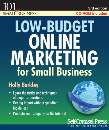 Low-Budget Online Marketing