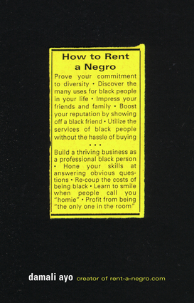 How to Rent a Negro