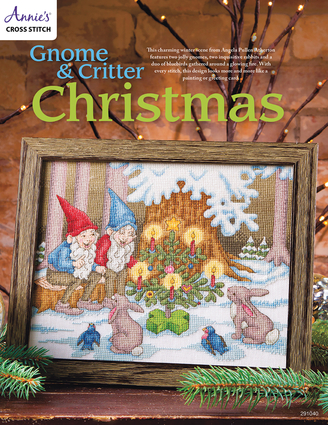 Gnome & Critter Christmas Cross Stitch Pattern