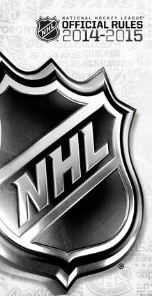 2014–2015 Official Rules of the NHL