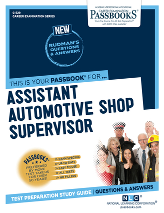 Assistant Automotive Shop Supervisor (C-529)