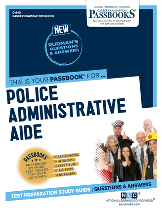 Police Administrative Aide (C-640)