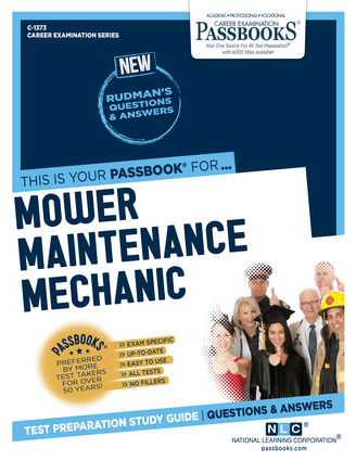 Mower Maintenance Mechanic (C-1373)