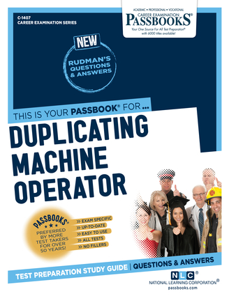 Duplicating Machine Operator (C-1407)