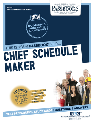 Chief Schedule Maker (C-1729)