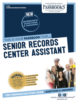 Senior Records Center Assistant (C-1919)