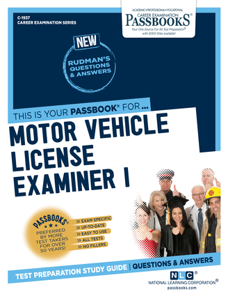 Motor Vehicle License Examiner I (C-1937)