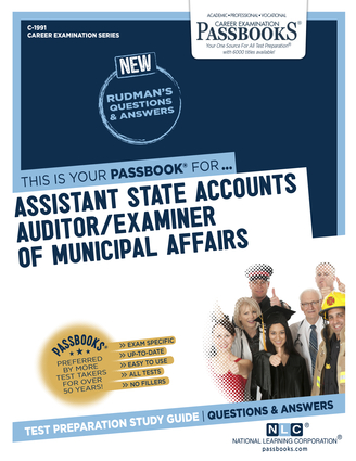 Assistant State Accounts Auditor/Examiner of Municipal Affairs (C-1991)
