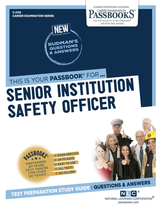 Senior Institution Safety Officer (C-2119)