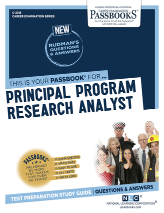 Principal Program Research Analyst (C-2218)
