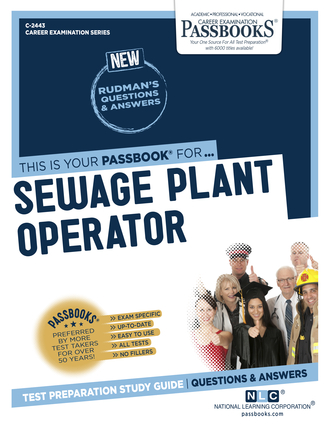 Sewage Plant Operator (C-2443)