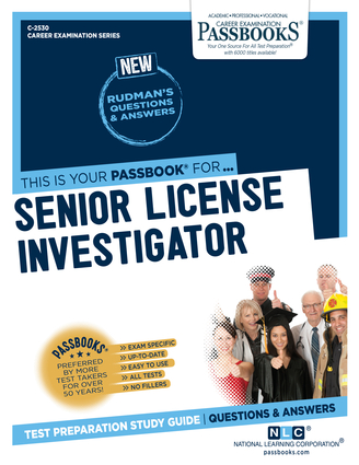 Senior License Investigator (C-2530)
