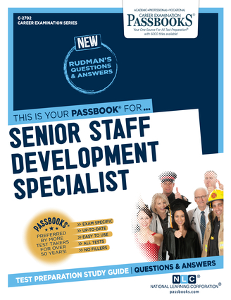 Senior Staff Development Specialist (C-2702)