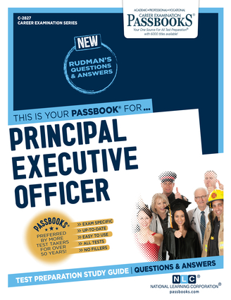Principal Executive Officer (C-2827)
