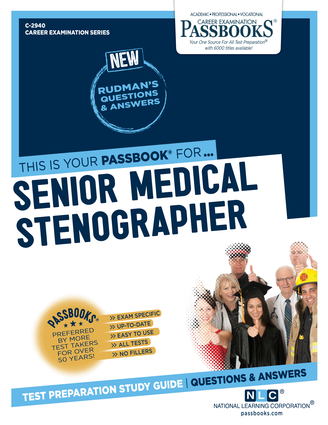 Senior Medical Stenographer (C-2940)