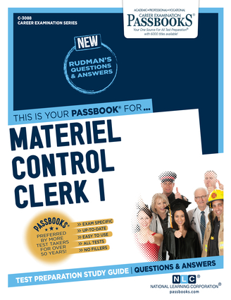 Materiel Control Clerk I (C-3088)