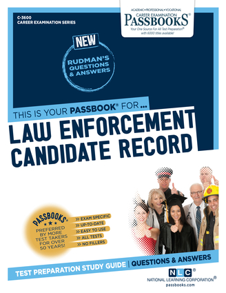 Law Enforcement Candidate Record (C-3600)