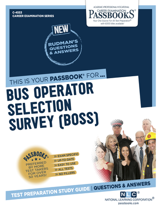 Bus Operator Selection Survey (BOSS) (C-4553)