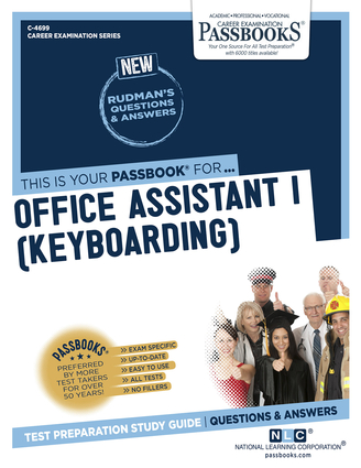 Office Assistant I (Keyboarding) (C-4699)