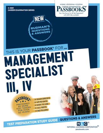 Management Specialist III, IV (C-4861)