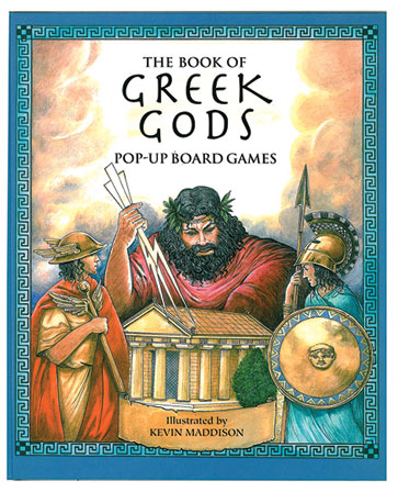 Greek Gods Pop-Up Board Games | Independent Publishers Group