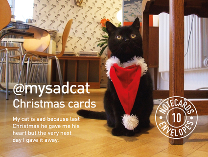 @mysadcat Christmas Cards