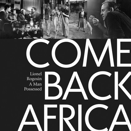 COME BACK AFRICA AFFICHE GOUACHE Originale RUELLAN Lionel ROGOSIN UNIQUE 